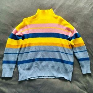 Merino Wool sweater. Soft, Colorful. Size M